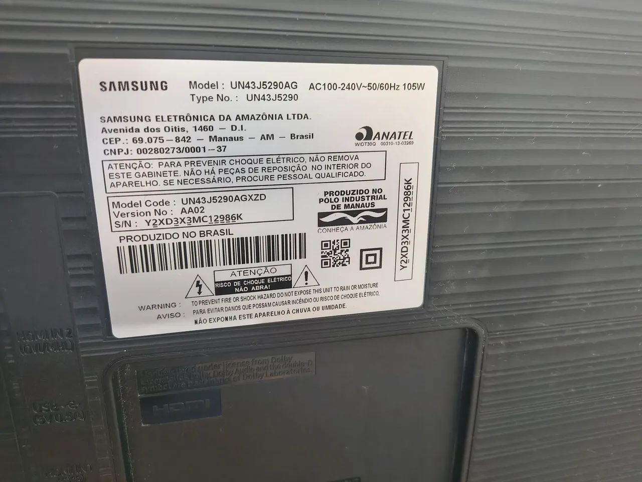 Tv smart Samsung 43 polegadas com garantia  - Foto 3