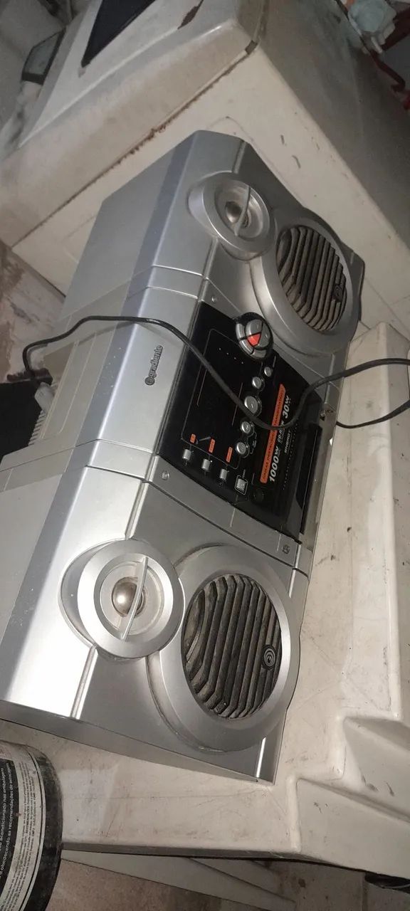 Microsystem Gradiente + 2 Caixas 