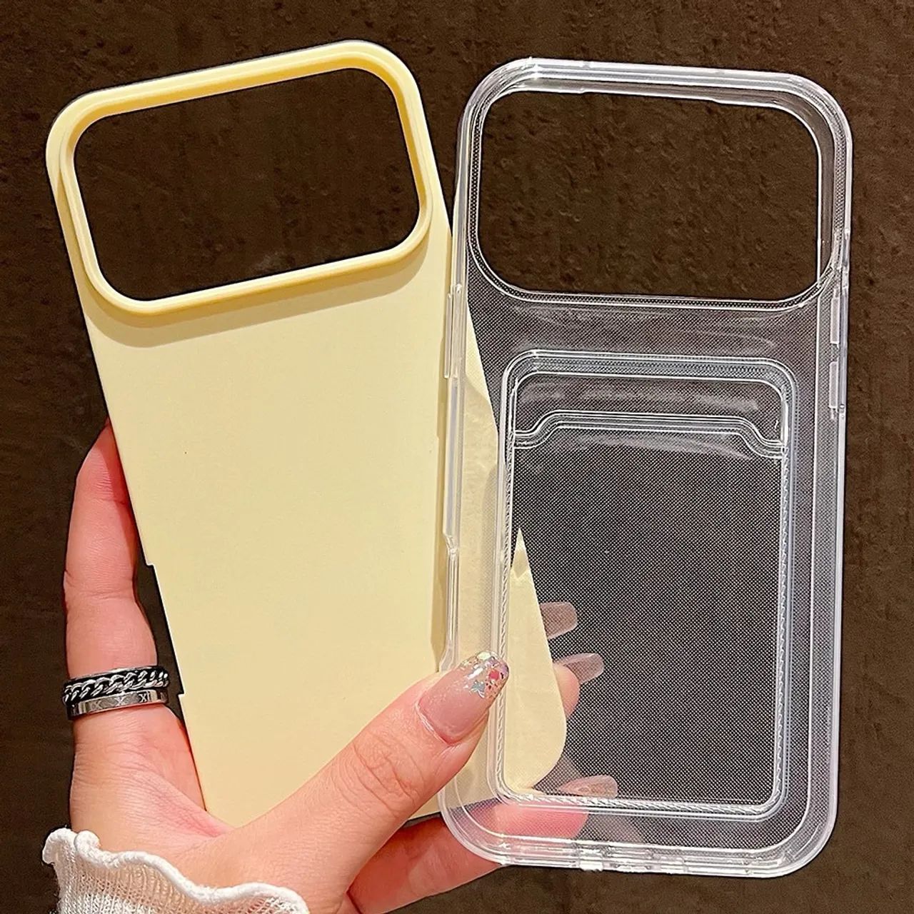 Case Branca polaroid/cartão IPhone 13 Pro Max  - Foto 4