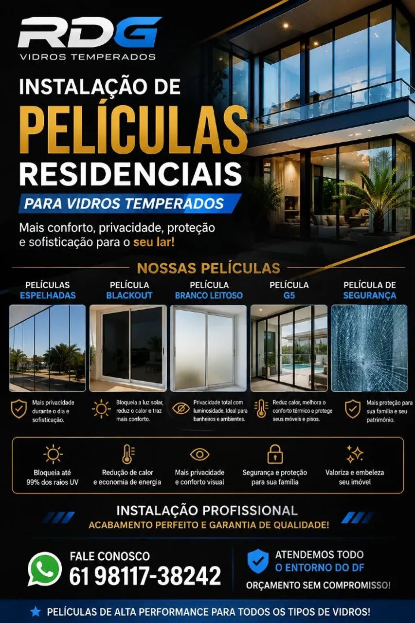 Vidros e películas 