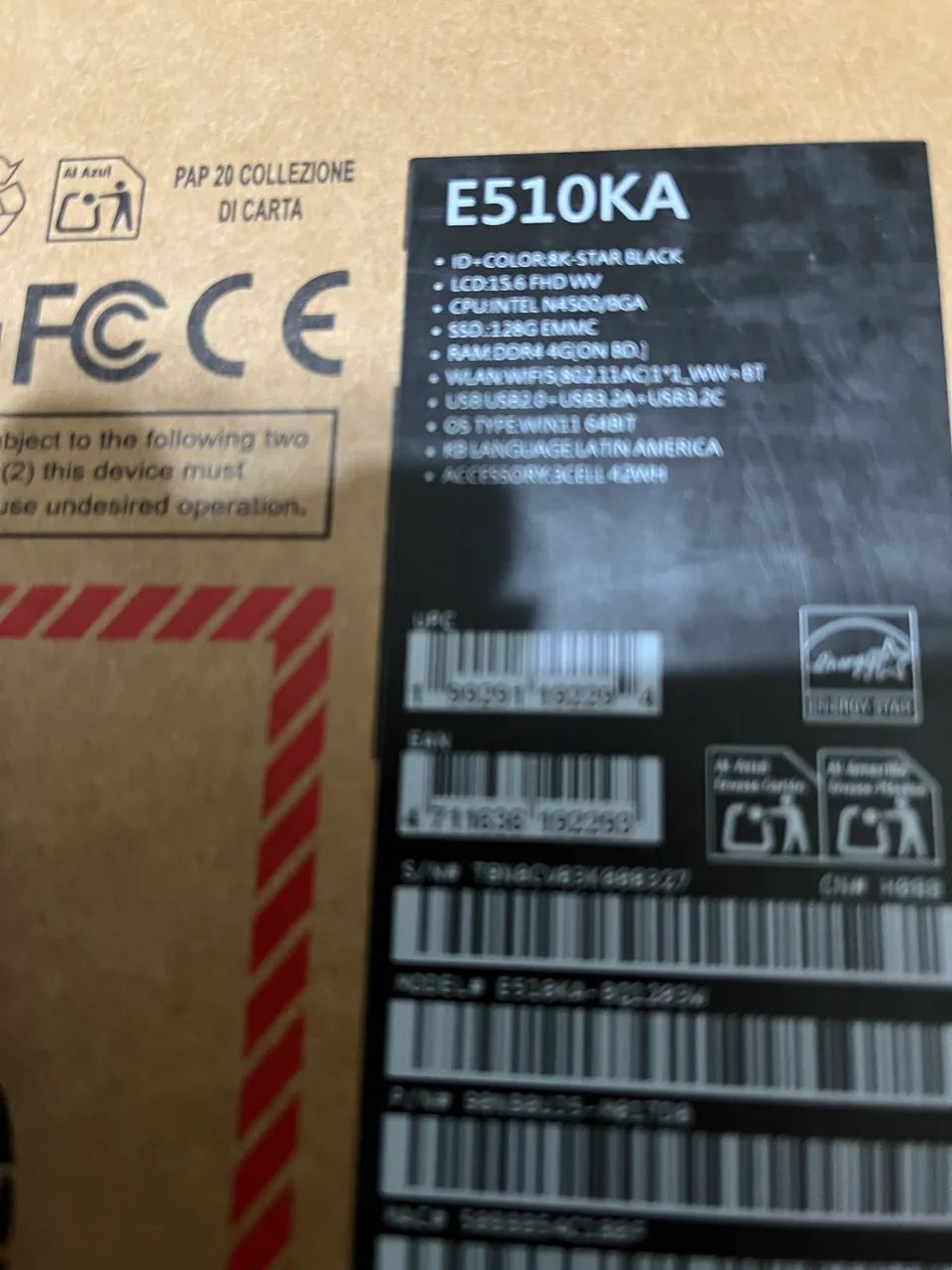 notebook ASUS Vivobook Go 15 (modelo E510KA - Foto 5