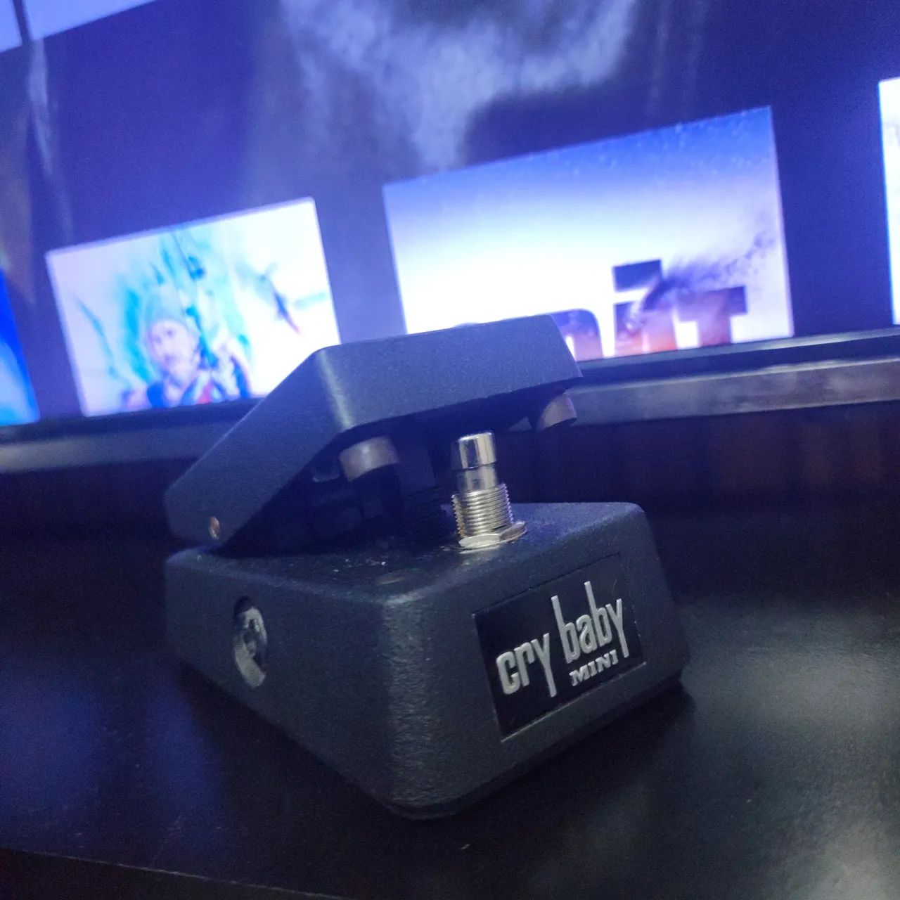 Pedal Dunlop Cry Baby Mini Wah CBM95 - Estado de Novo