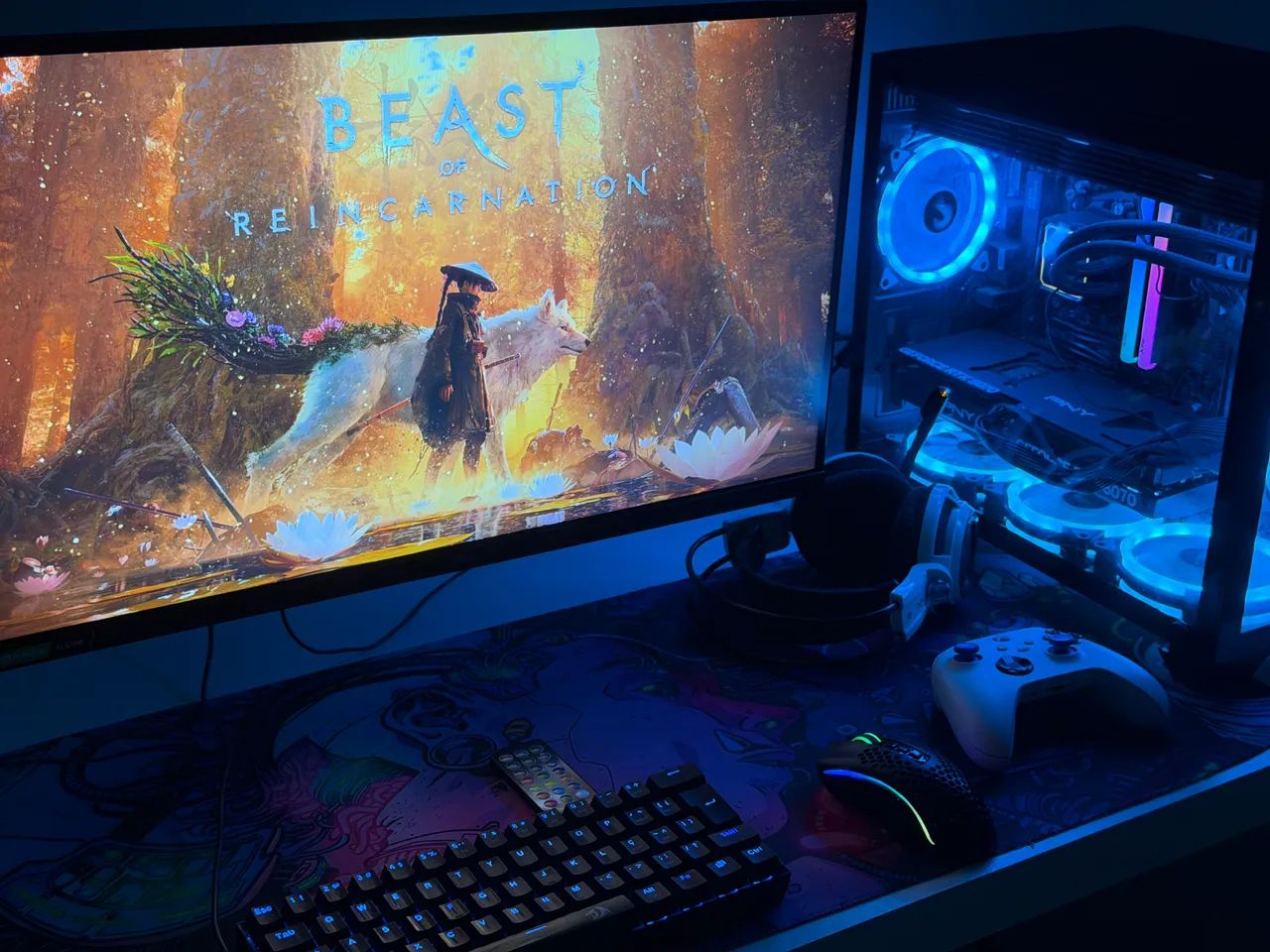 PC GAMER COMPLETO 4K READY - SETUP TOP DE LINHA - Foto 3