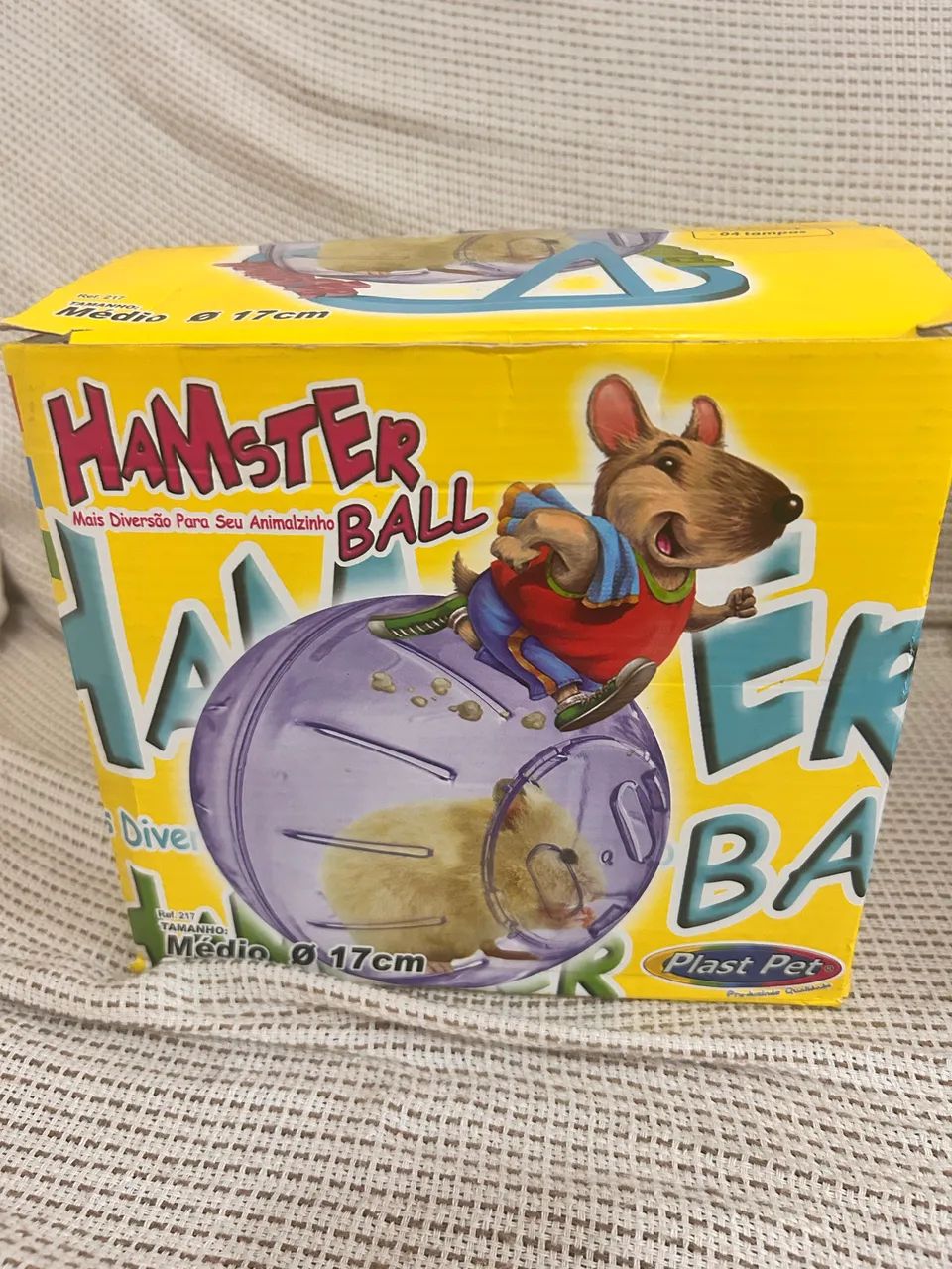 Hamster ball , brincadeira pro seu hamster  - Foto 4