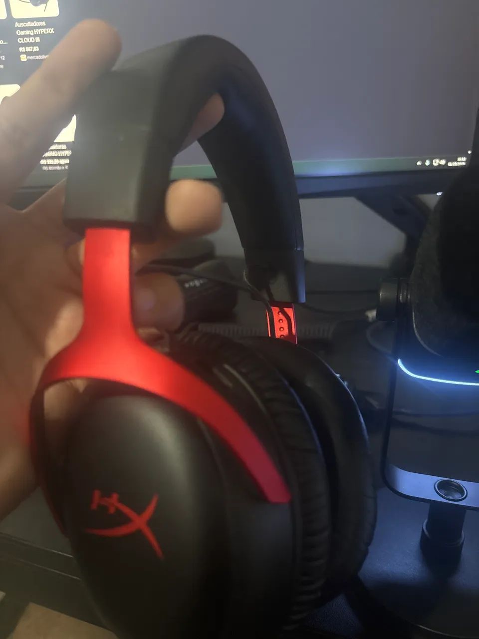 Headset Gamer HyperX Cloud III - Foto 2