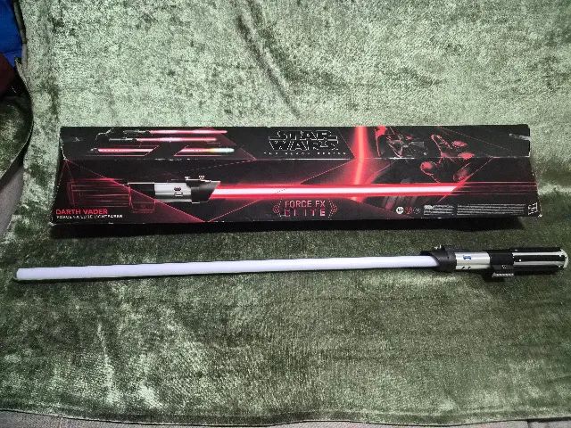 Lightsaber Darth Vader Force Fx Elite Hasbro - Star Wars