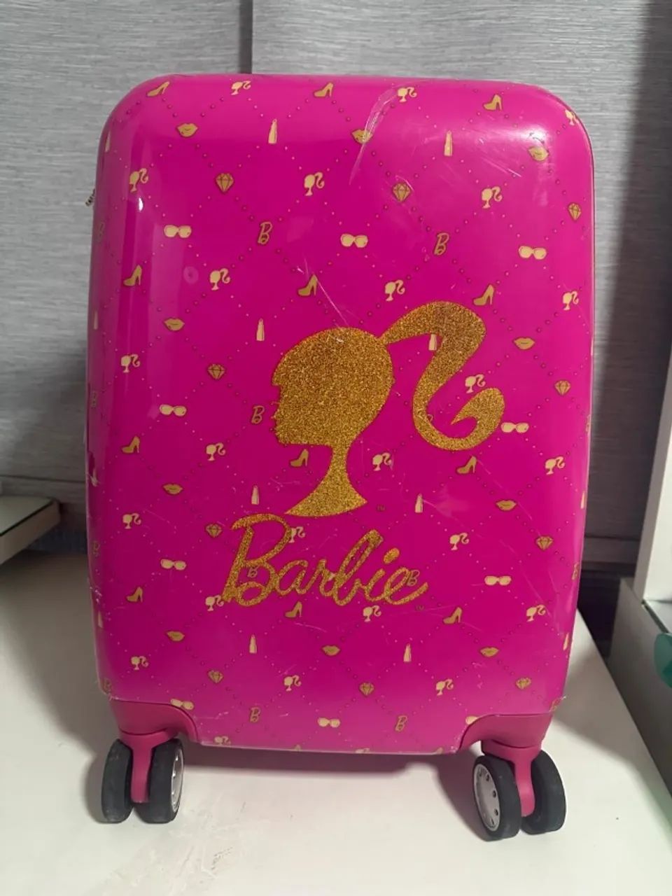 Mala de Bordo - Barbie, pode ser usada com mala escolar  - Foto 3