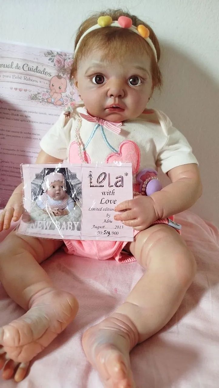 Bebê reborn Lola original com certificado  - Foto 5