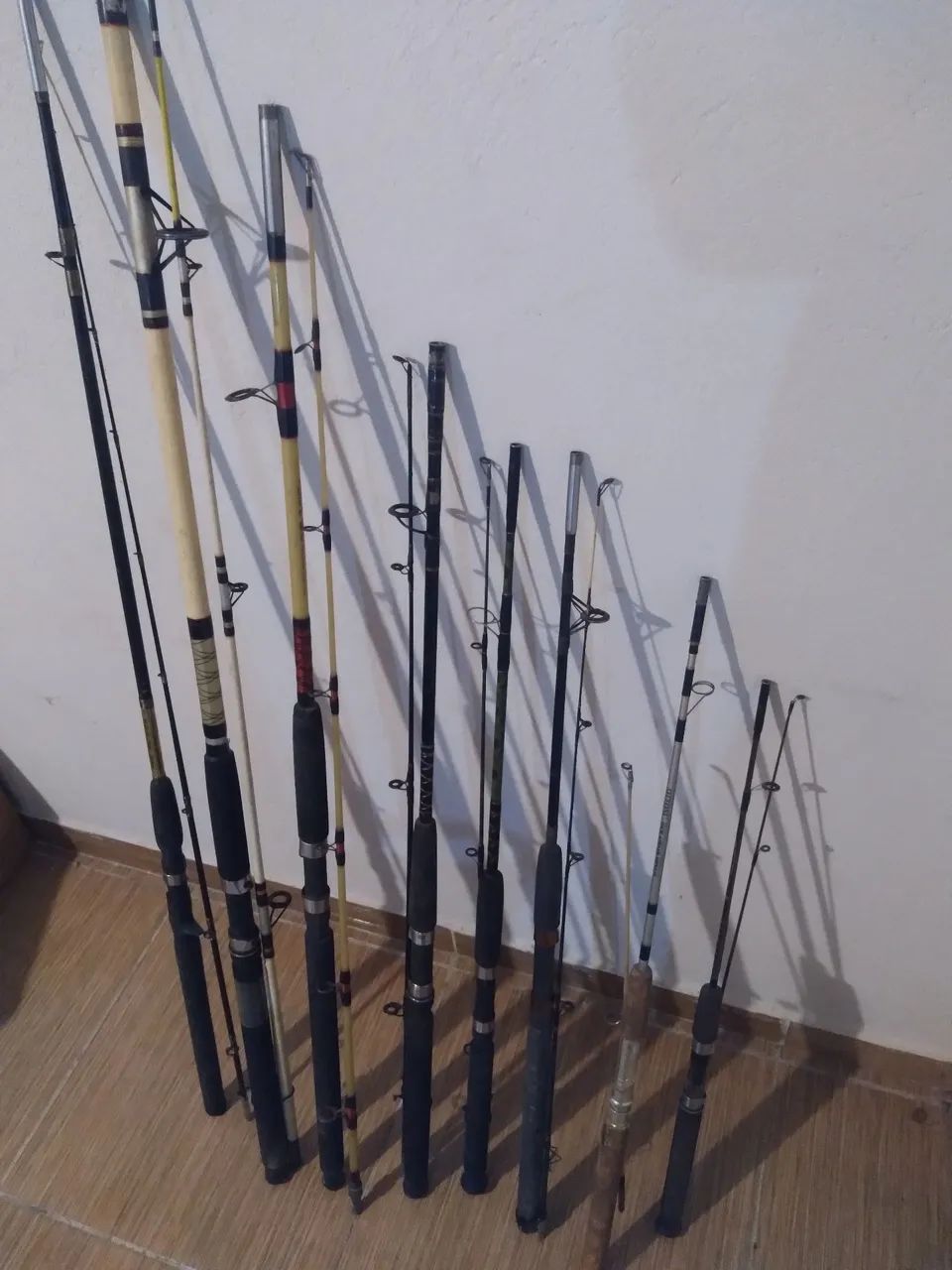 Varas de pesca