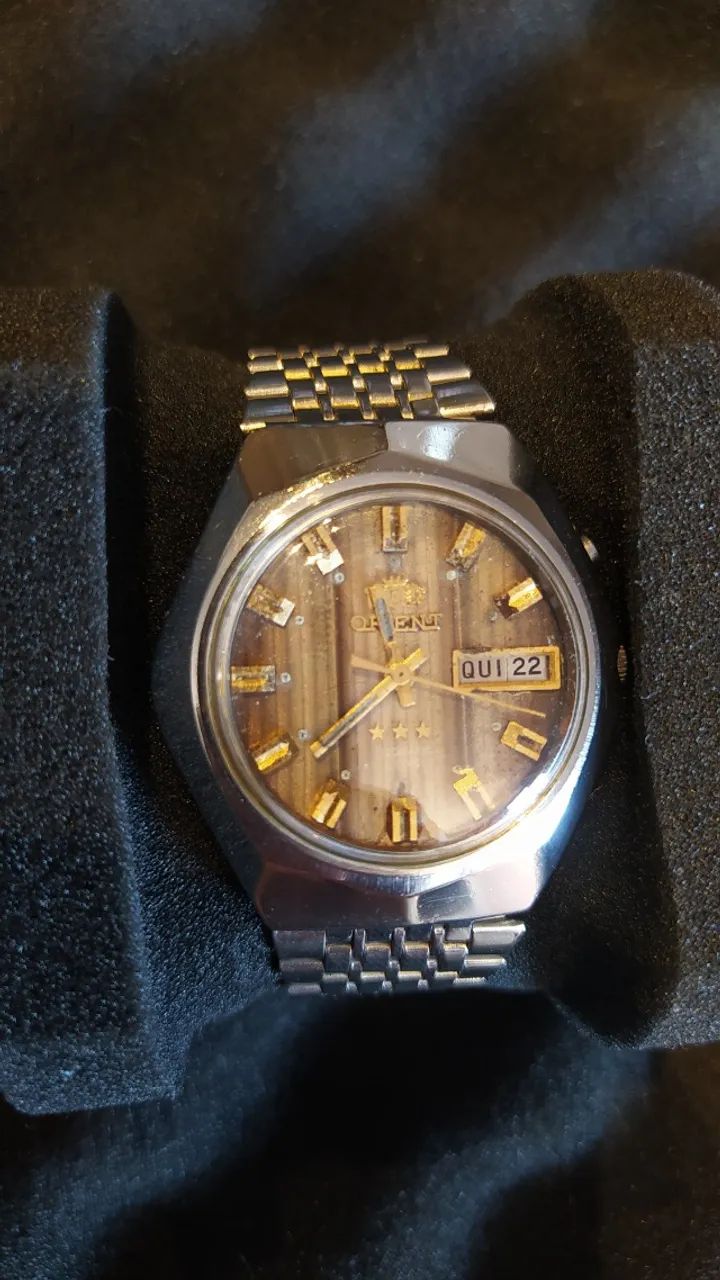 Relógio Orient automático anos 70 