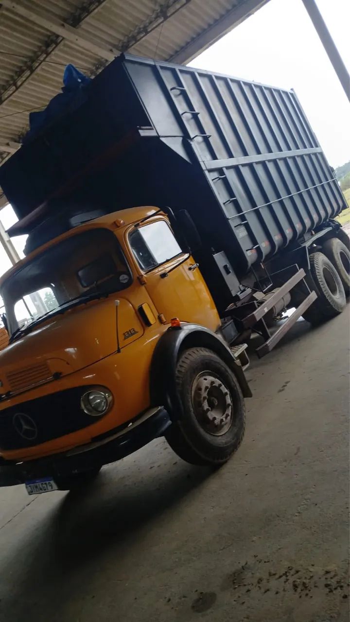 Mercedes 1313 caçamba cavaqueira  - Foto 2