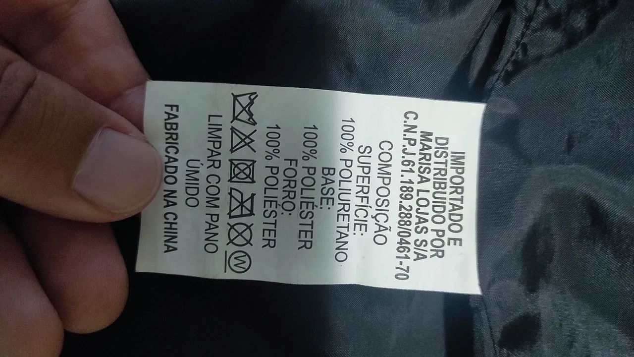 Jaqueta Preta Masculina - Foto 4