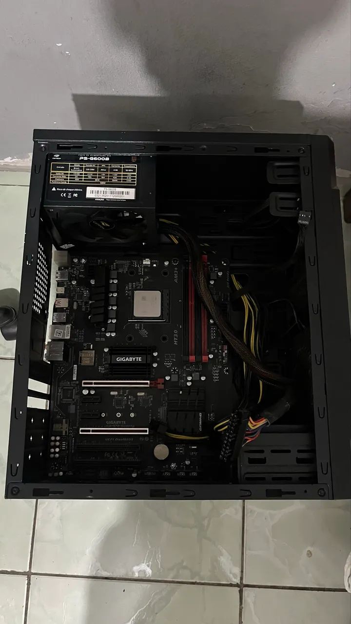 Placa mãe, processador, gabinete / kit pc gamer - Foto 2