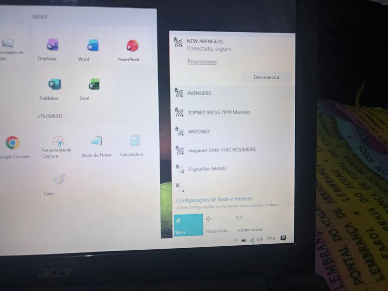 NOTEBOOK ACER COM GARANTIA 