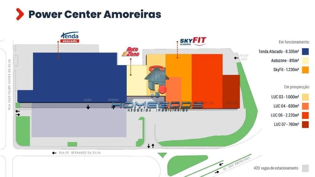 Galpão para alugar em Campinas, São Bernardo, com 760 m², Power Center Amoreiras - Foto 4