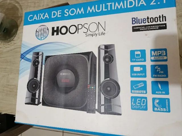 caixa de som multimidia 2.1 PC, Bluetooth. - Foto 4