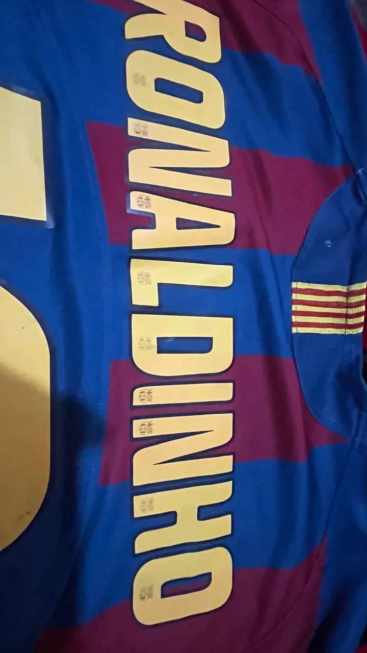 Camisa Ronaldinho Barcelona  - Foto 5