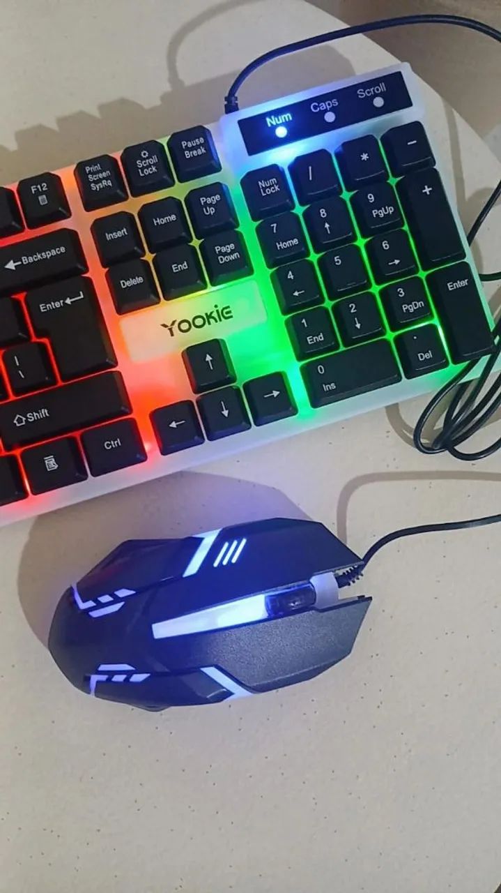 Teclado e mouse gamer  - Foto 2