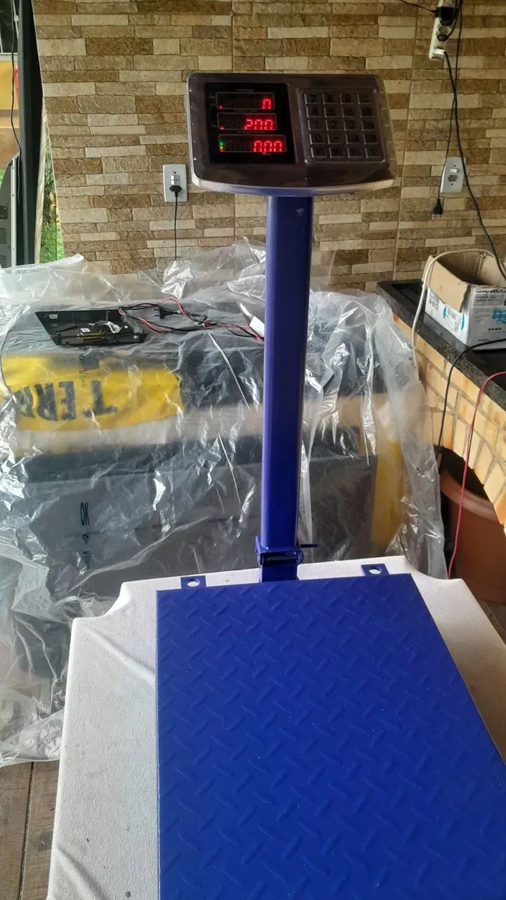Balança plataforma 300kg nova  - Foto 2