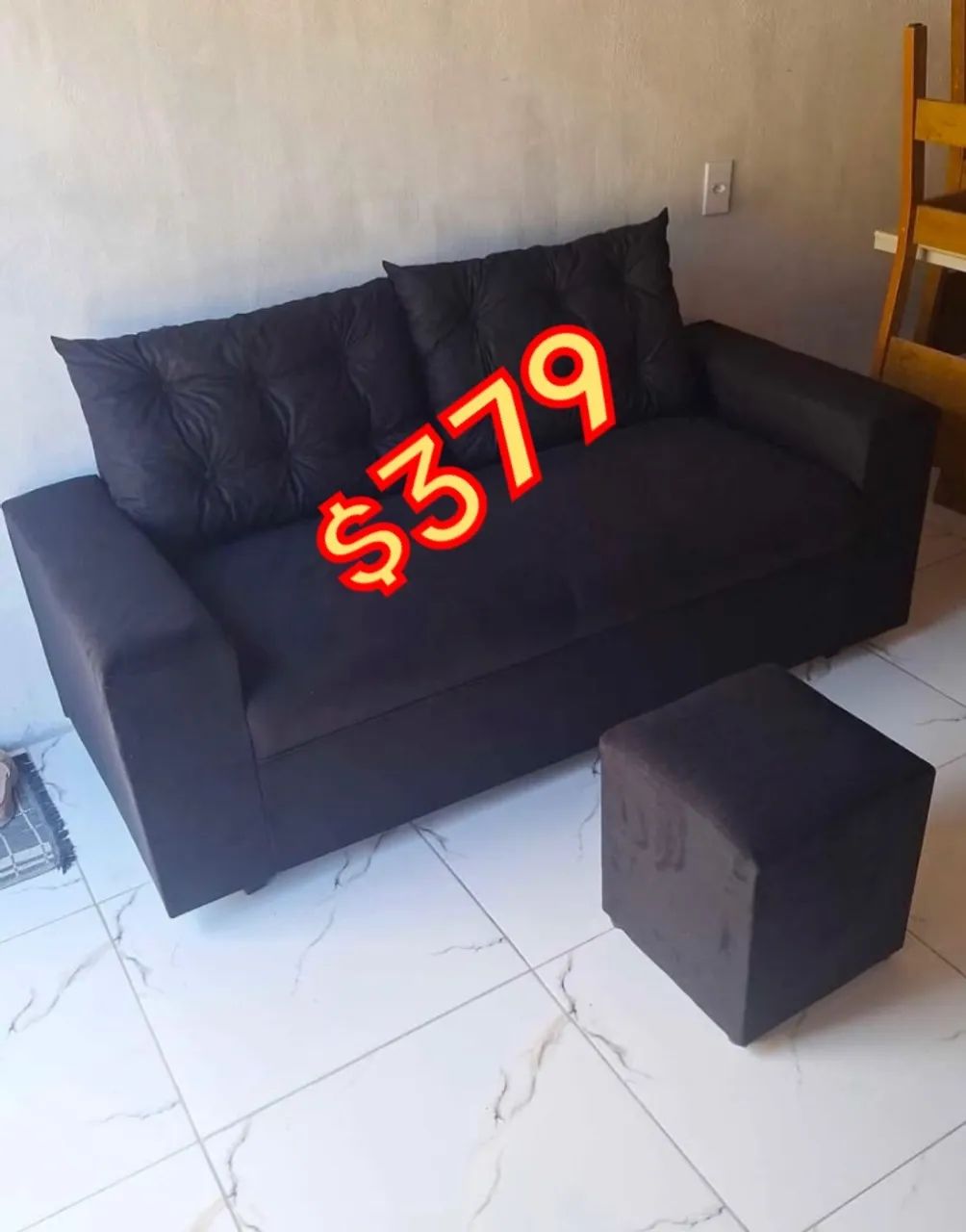 Queima de estoque de sofá compacto 1.75x0.70m65569169002369123