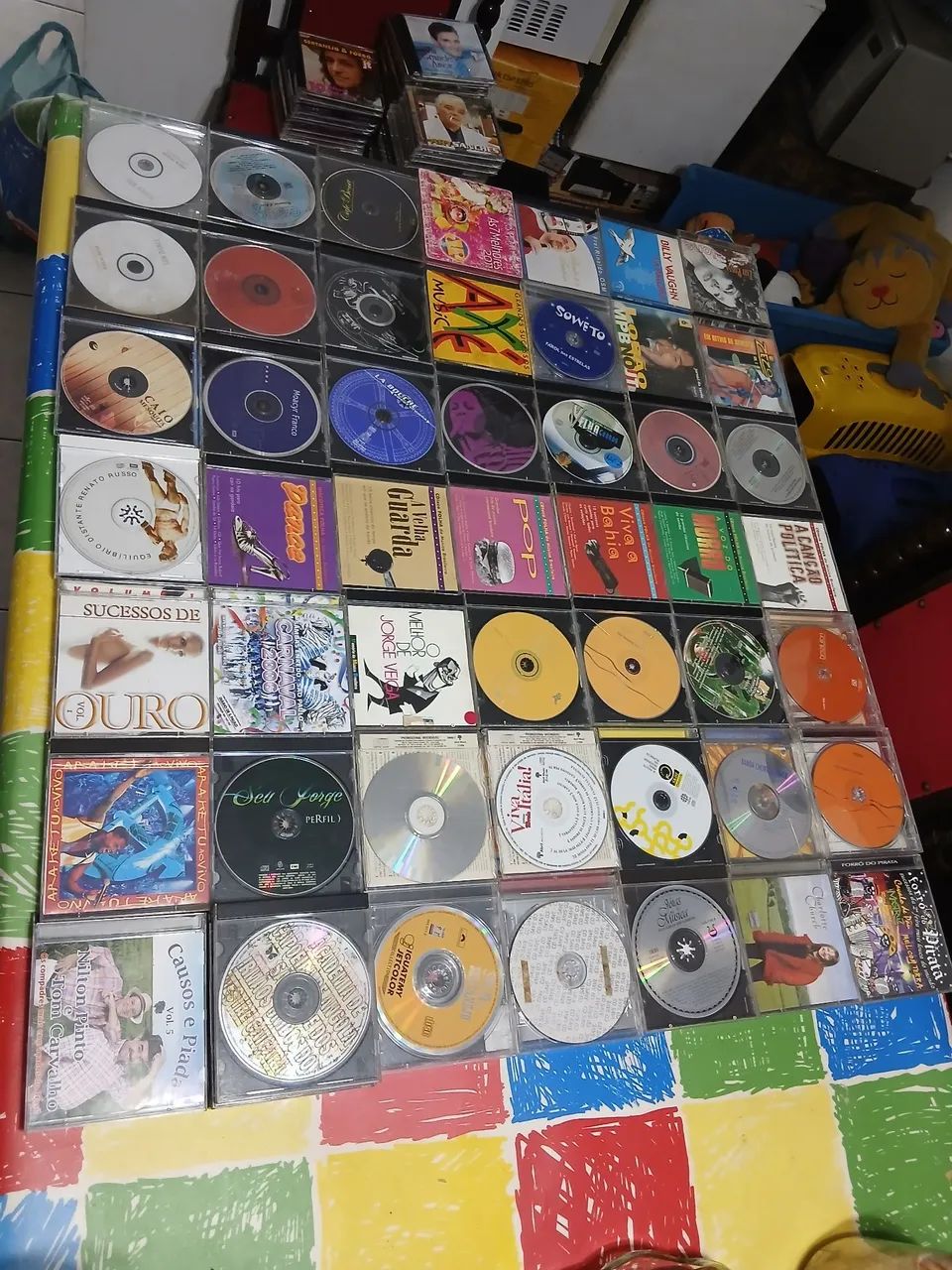 Cd cantores variados lote 213 unidades - Foto 2