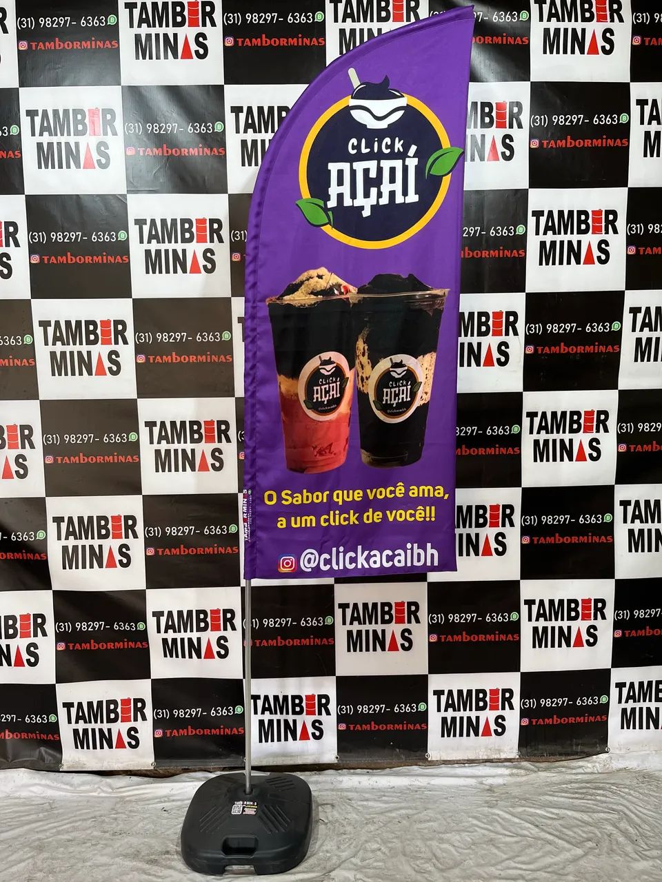 Wind banners 100% Personalizados - Completo e Dupla Face - Foto 4
