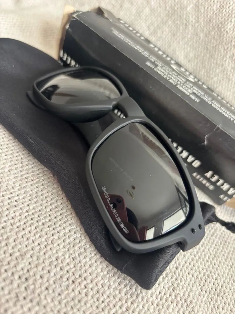 Óculos Oakley Holbrook Prizm Black Polarized Original - Foto 5