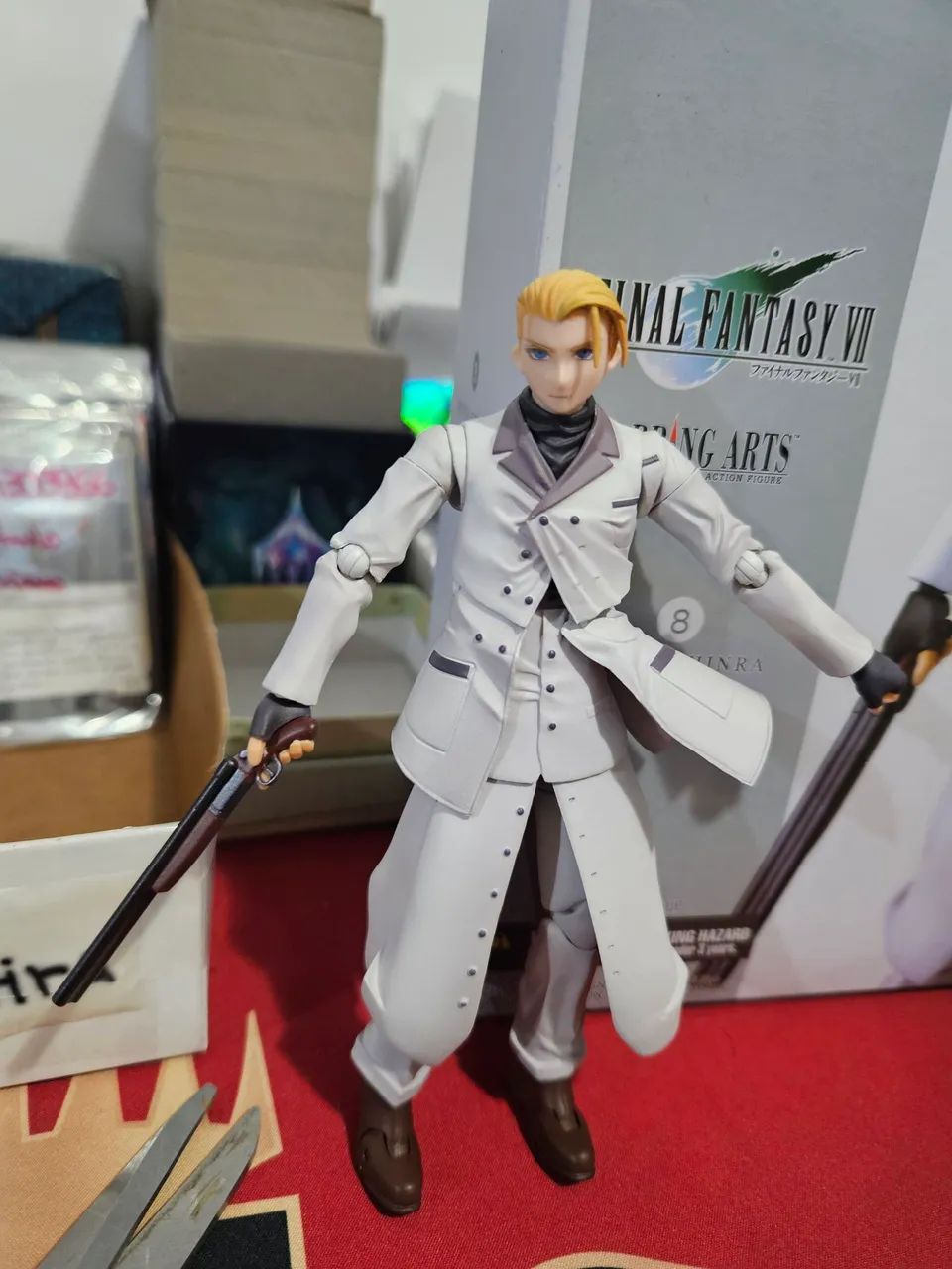 Action Figure Final Fantasy VII Bring Arts Rufus Shinra - Foto 2