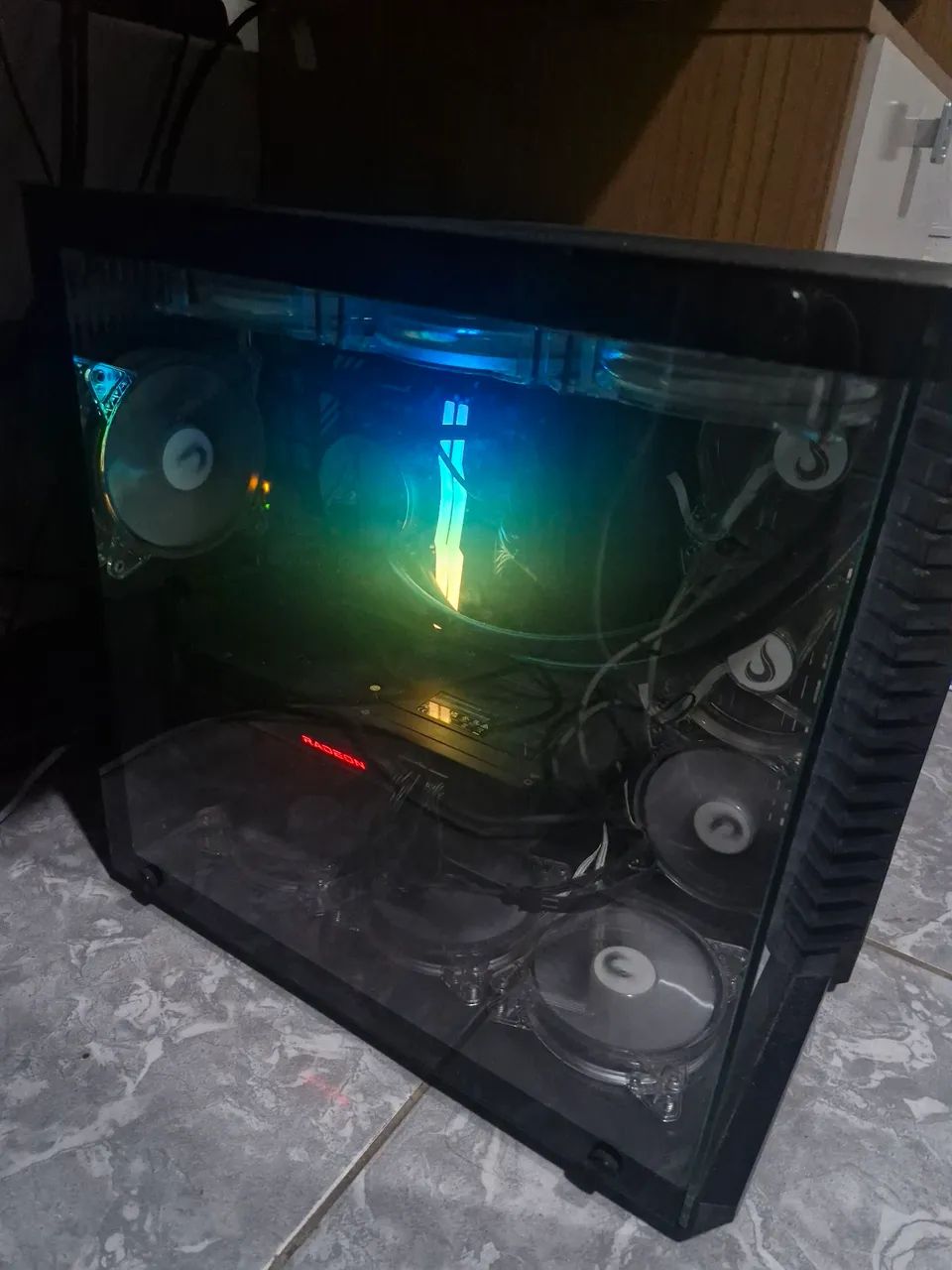 Setup Gamer Premium Completo | i9 + RX 6750 XT FOUNDERSEDITION + 2 Monitores e periféricos - Foto 3
