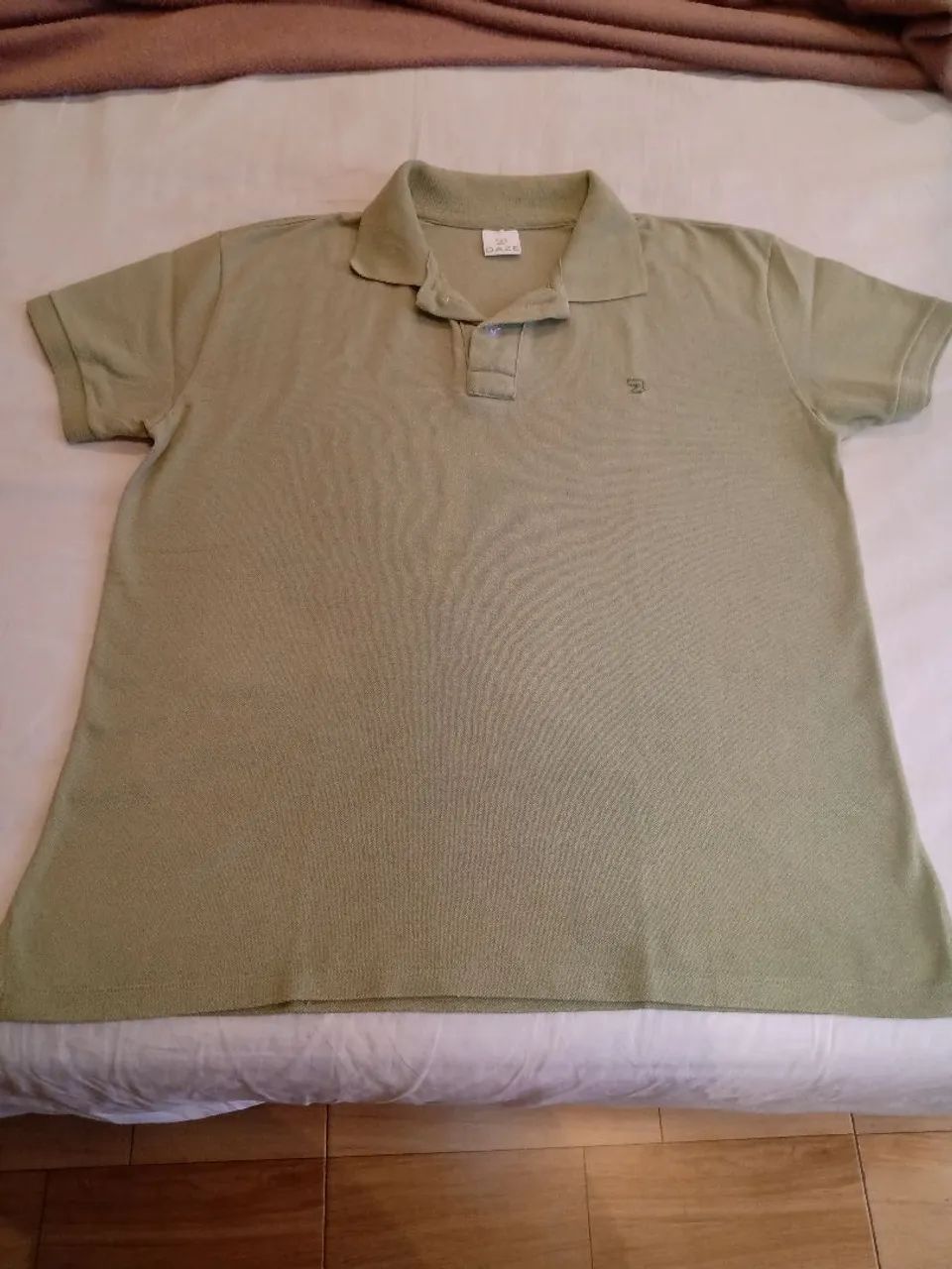 Camisa polo bege - Foto 2