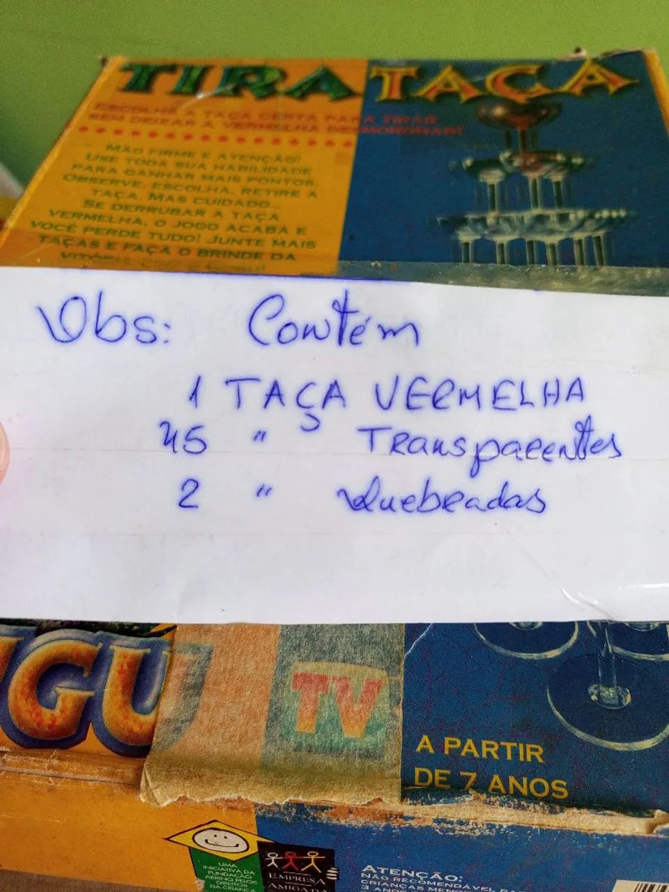 Jogo Tira Taça do Gugu - Foto 2