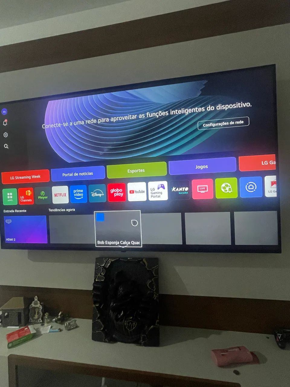 Tv LG 65 4k com IA 