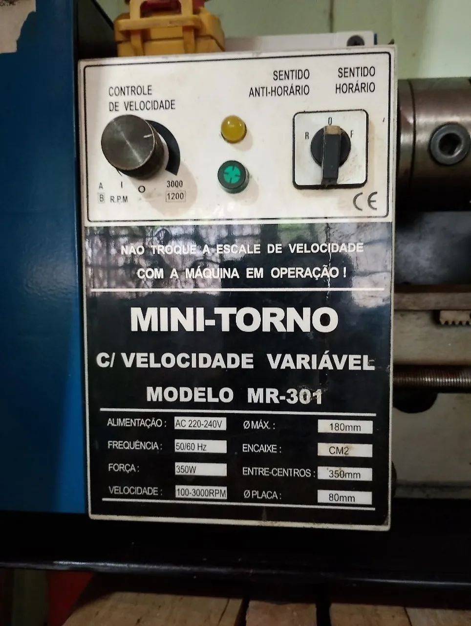 Mini torno MR-301 - Foto 4