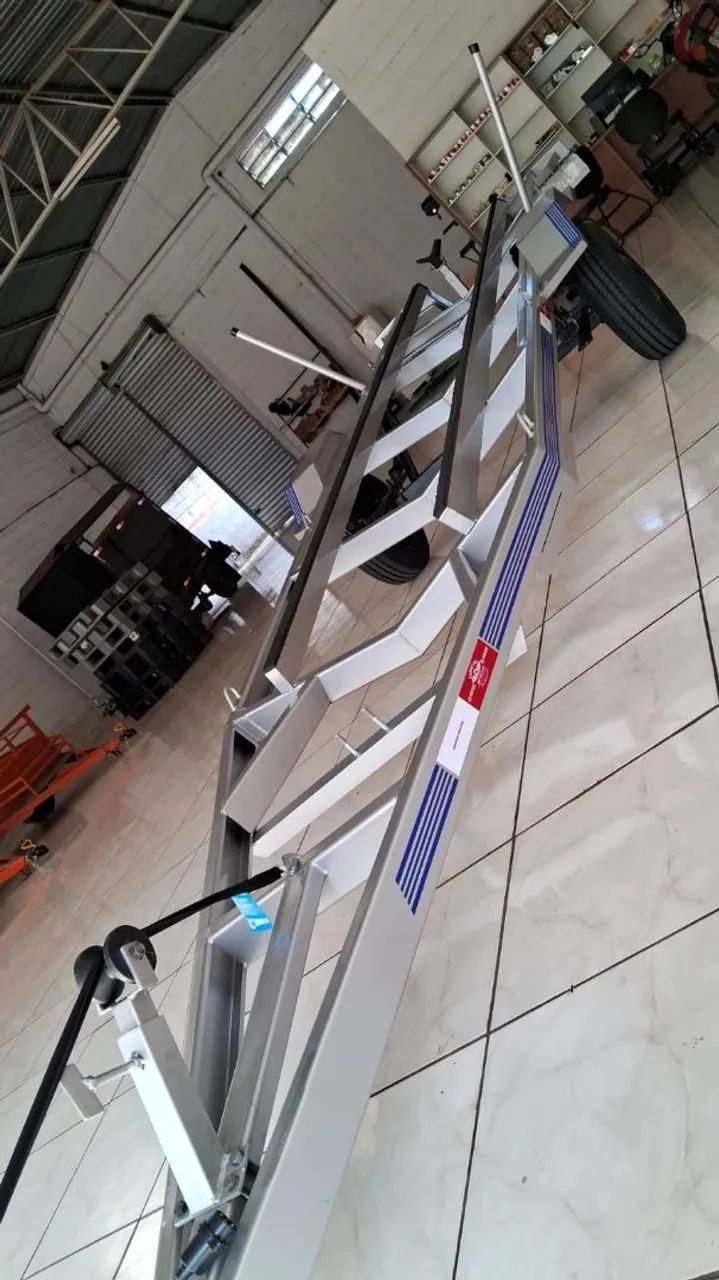 Carreta Berço para canoa 