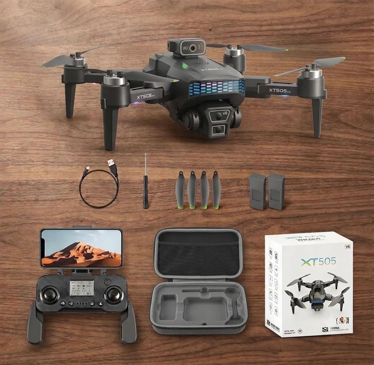 Drone com gps xt 505 - Foto 2