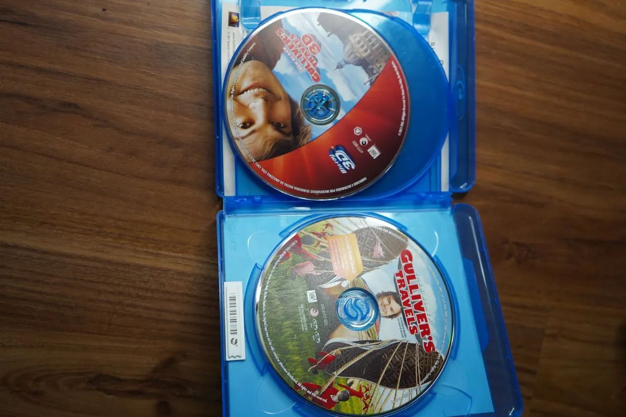 DVD Blu-ray Original As viagens de Gulliver 3D  - Foto 2