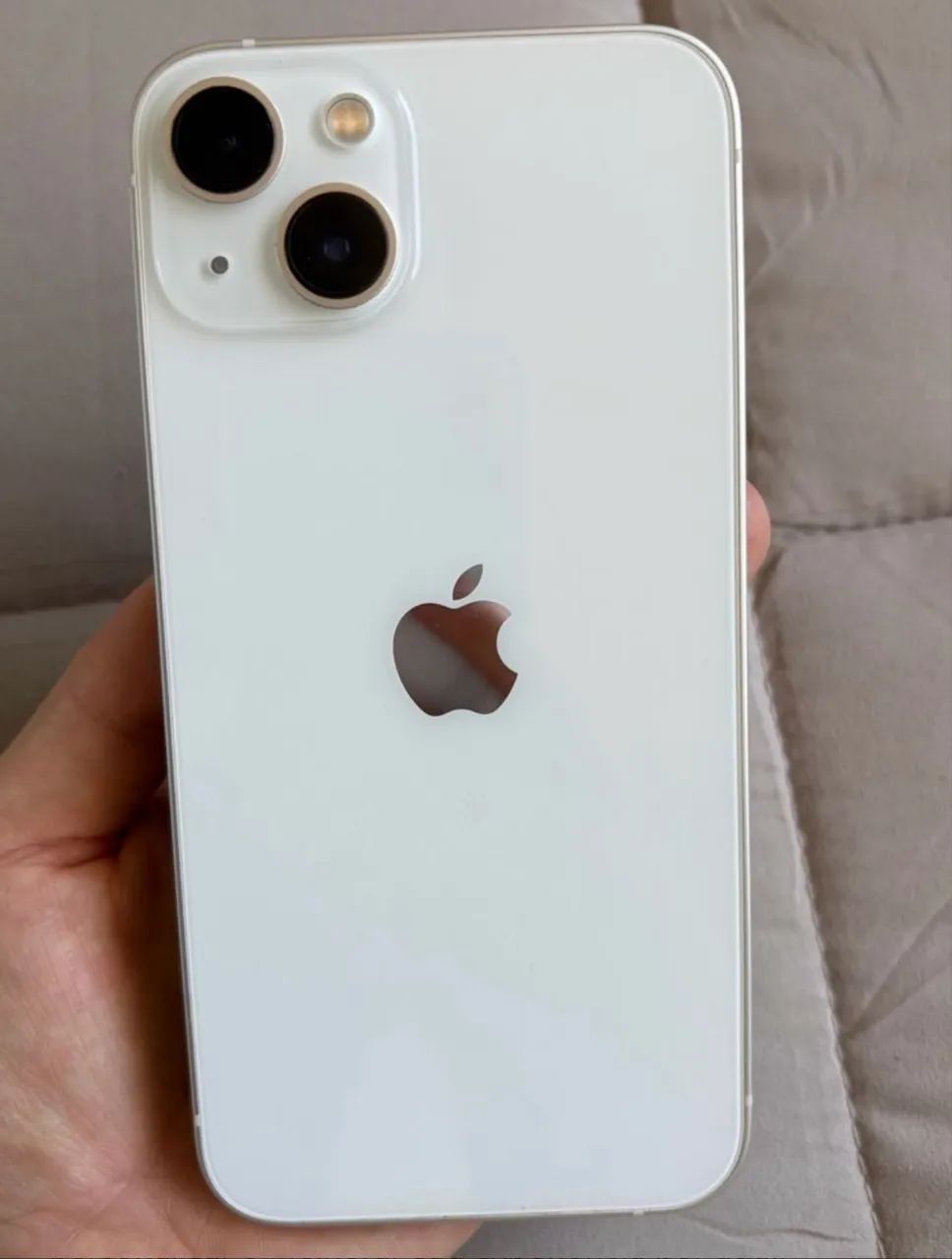 iPhone 13 branco, 128 dB, bateria 75%, nunca aberto  - Foto 2