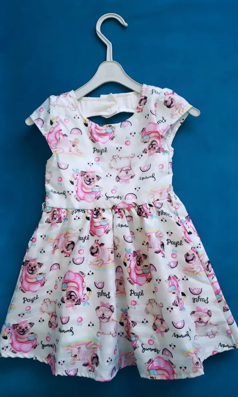 Roupas Infantis - Vestidos - Foto 2