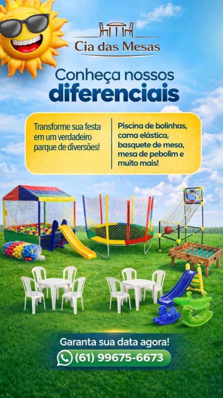 Aluguel de Brinquedos para festas