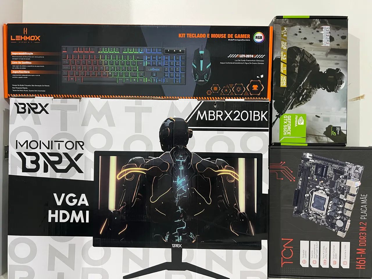 PC GAMER SIMPLES (NOVO) COMPLETO. - Foto 3