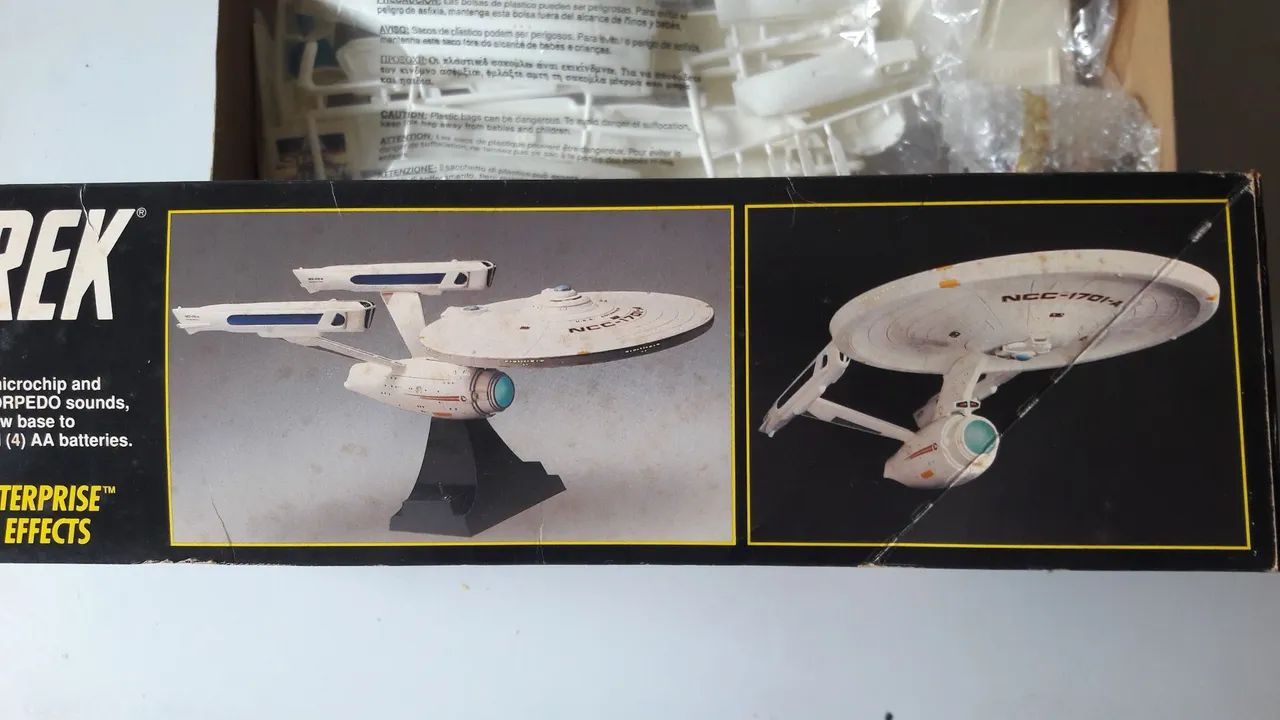  Star Trek Enterprise A, kit plástico de montar - Foto 2