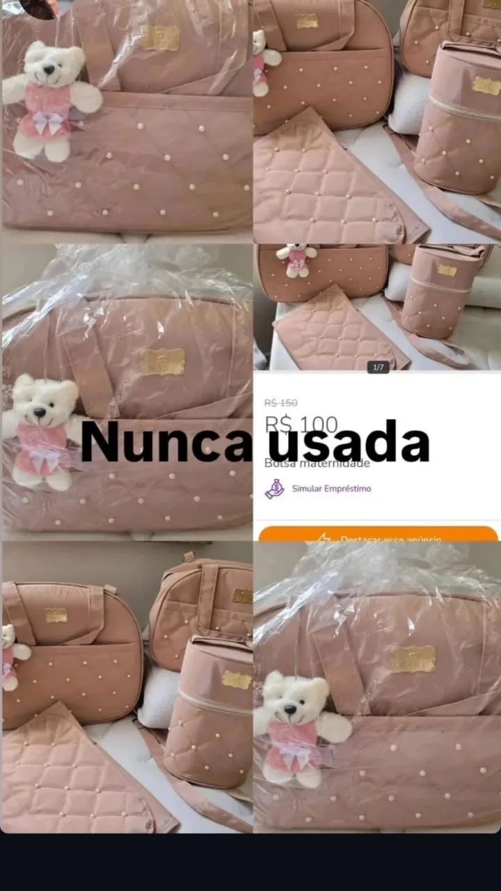 Bolsa de bebê feminina