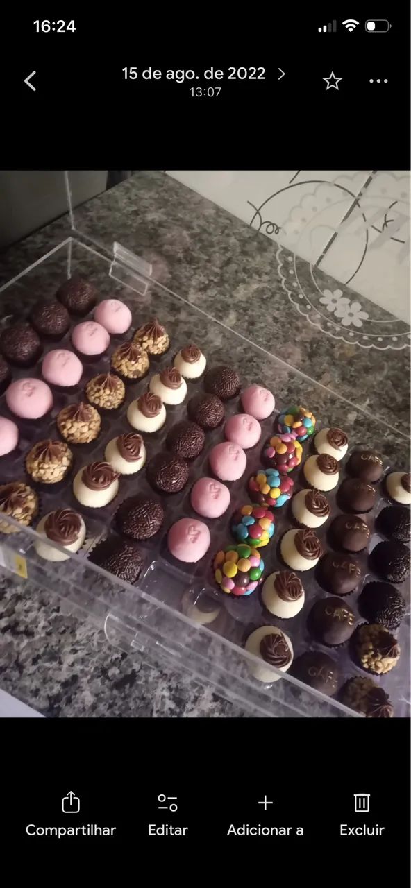 Expositor para brigadeiro 2andar