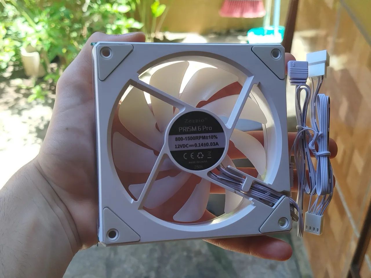 Ventoinha 120mm RGB (nova) - Foto 3