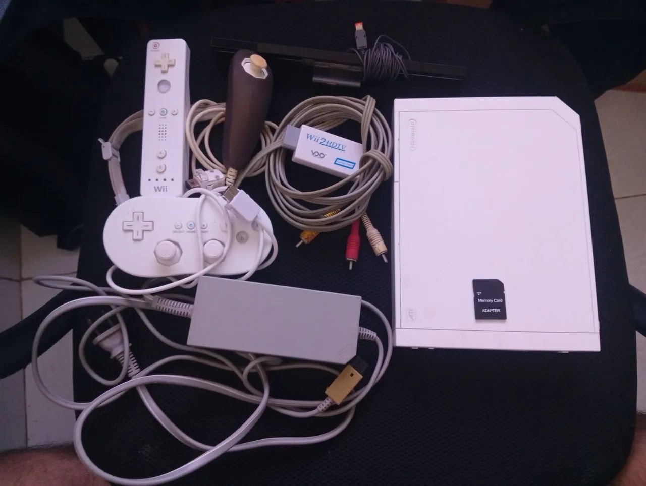 Nintendo Wii com defeito 
