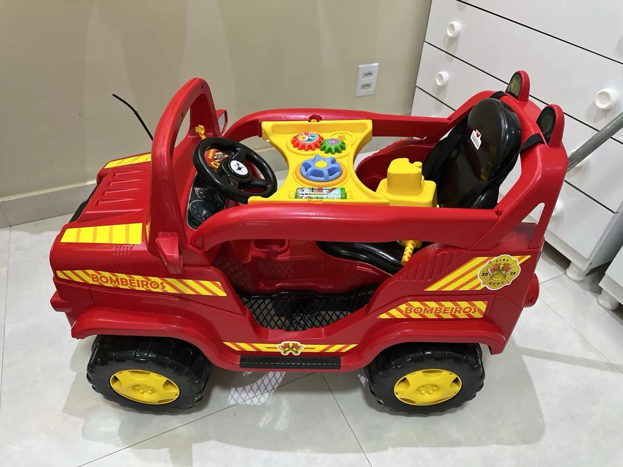 Carrinho(bombeiro) para criança  - Foto 3