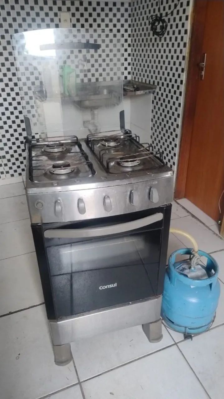 Fogão 4 bocas usado 