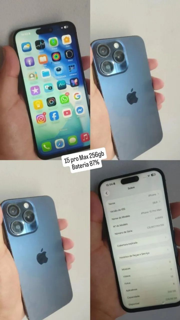 IPHONE 15 PRO MAX 256 GB