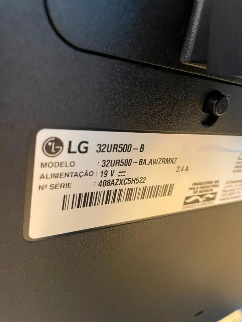 Monitor LG UHD 32" 4K VA - 32UR500-B - Foto 3