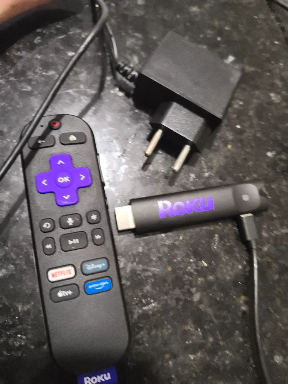 Roku express stick.